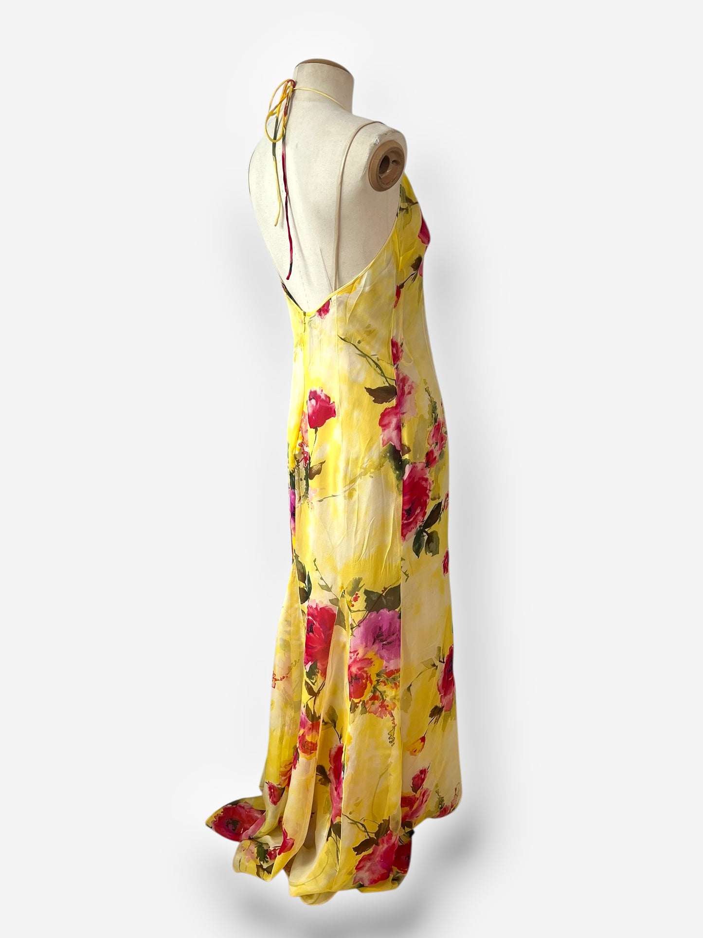 Dolce & Gabbana Spring/Summer 1997 Sheer Silk Floral Gown