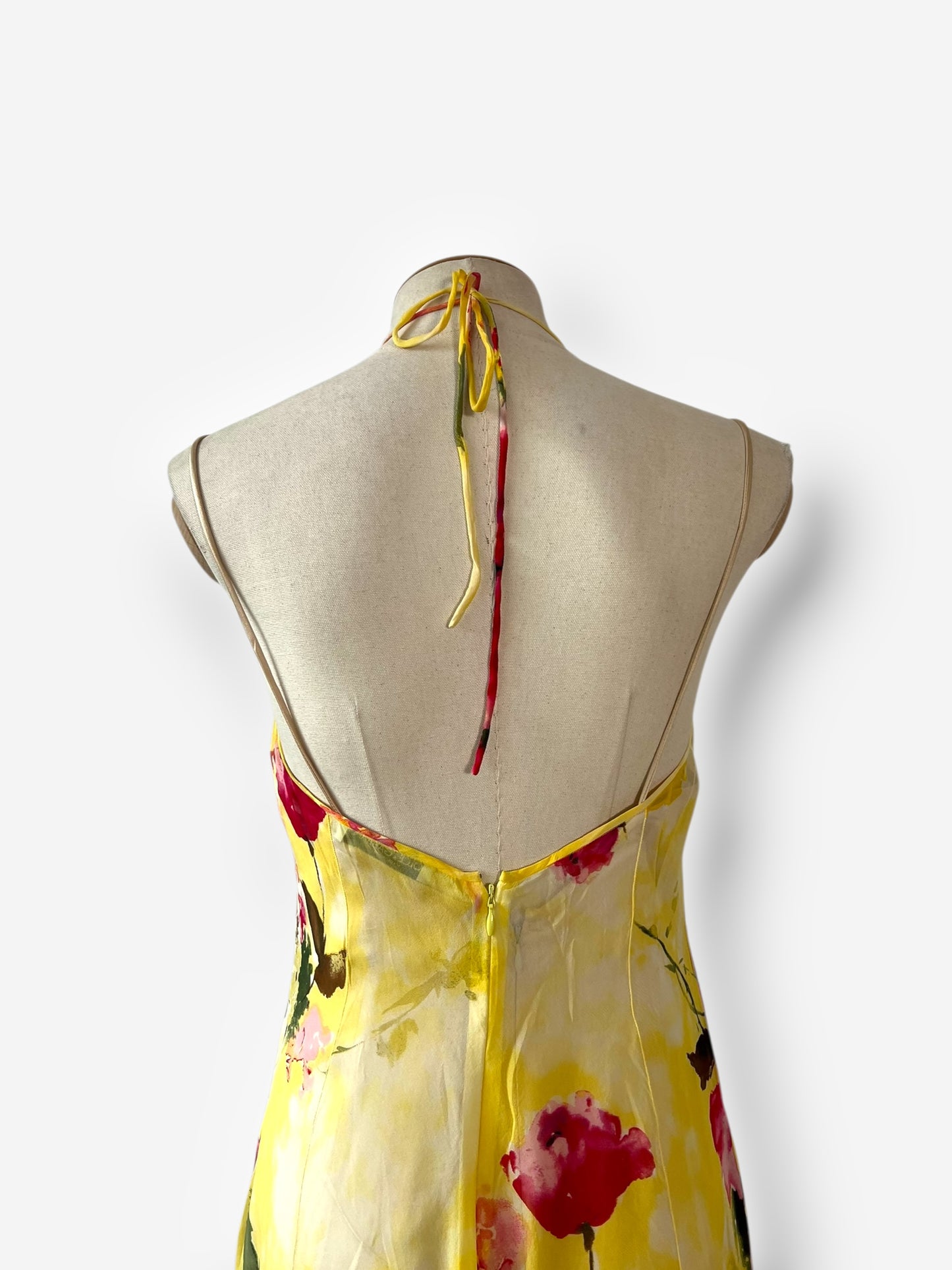 Dolce & Gabbana Spring/Summer 1997 Sheer Silk Floral Gown