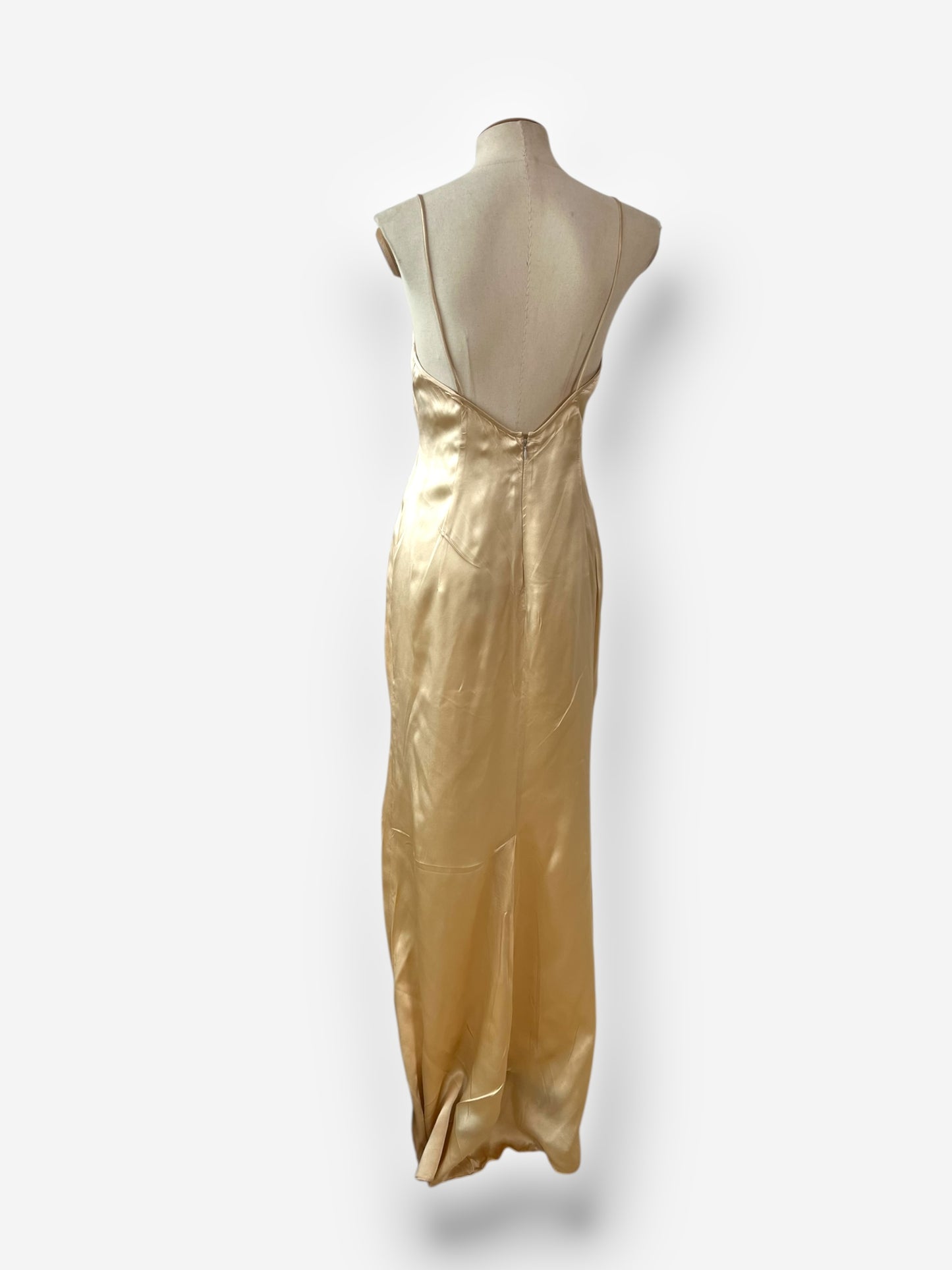 Dolce & Gabbana Spring/Summer 1997 Sheer Silk Floral Gown