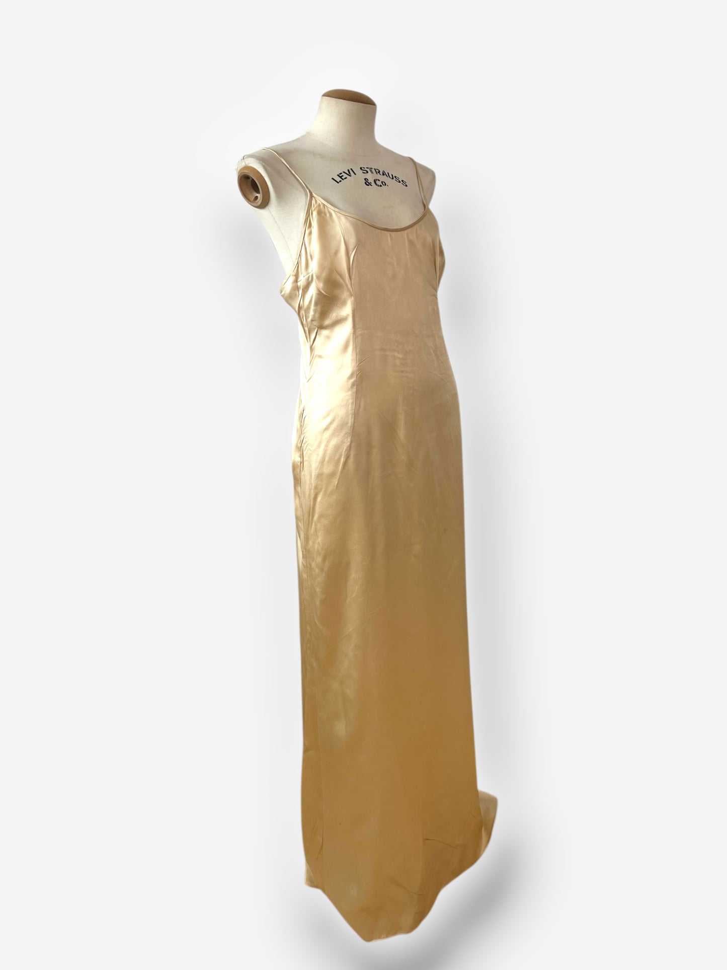 Dolce & Gabbana Spring/Summer 1997 Sheer Silk Floral Gown