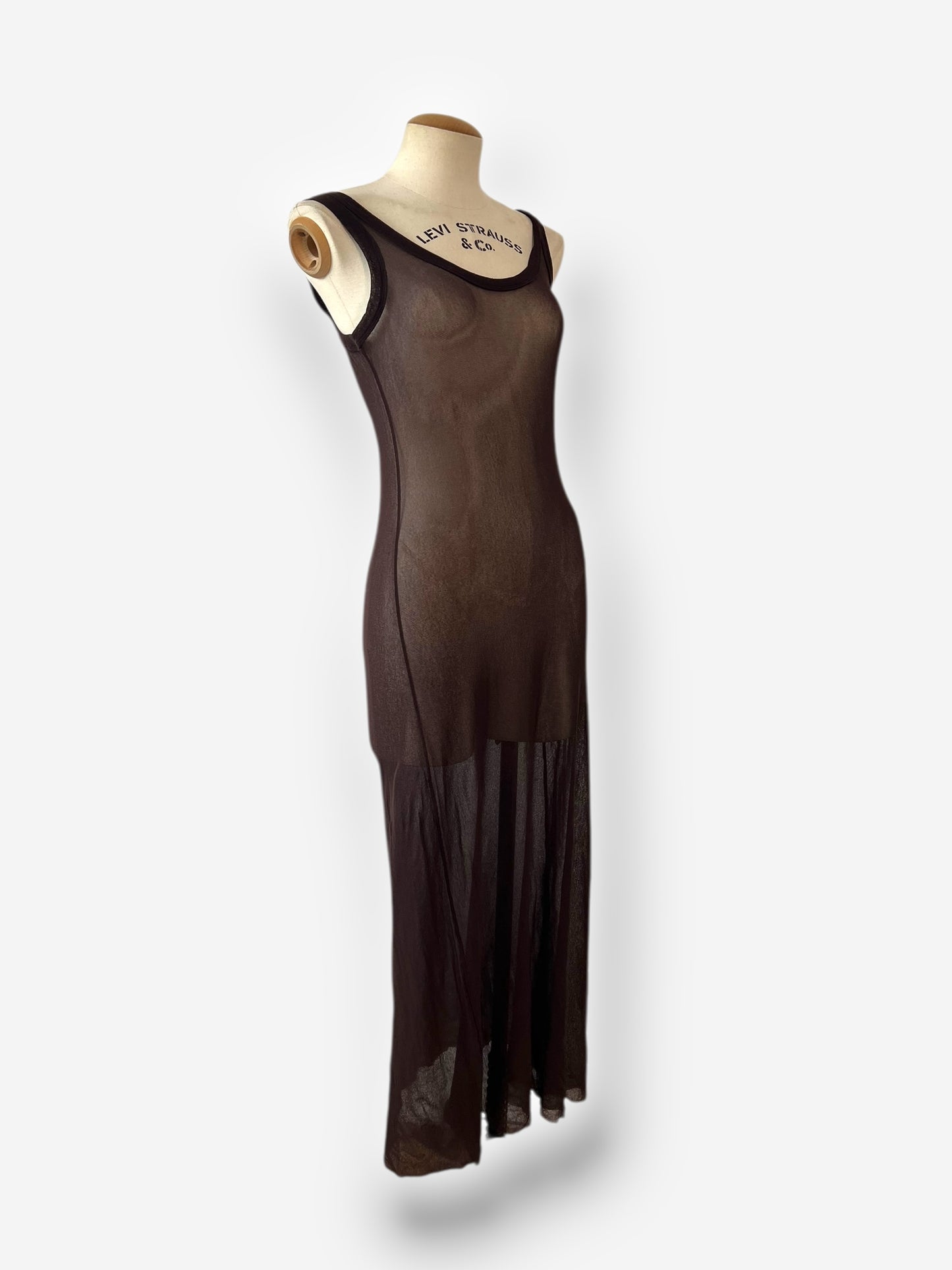 Jean Paul Gaultier Spring/Summer 1999 Mesh Layered Dress – Circa S-M
