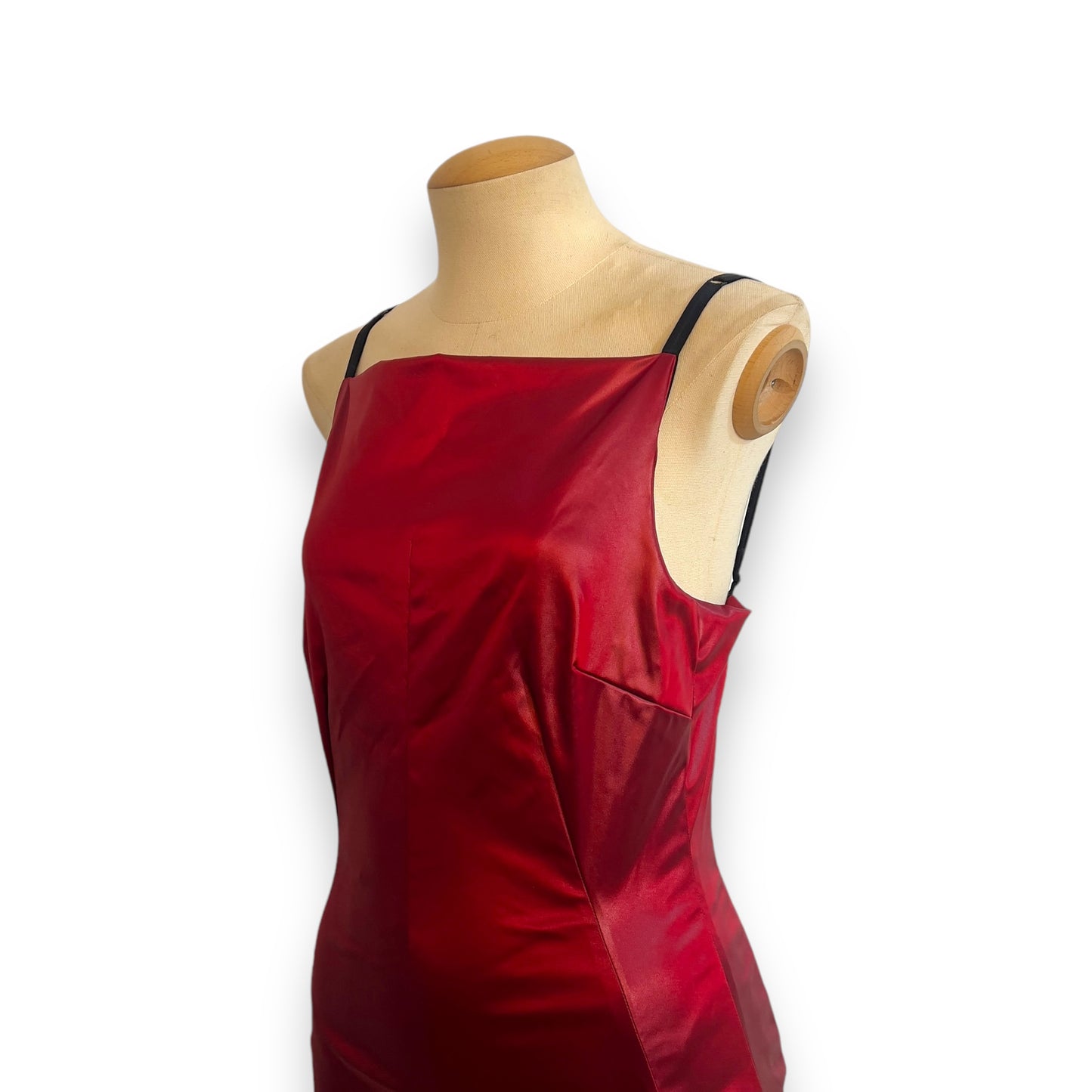 Dolce & Gabbana SS 1999 Wet look/ Vinyl Effect bodycon Dress
