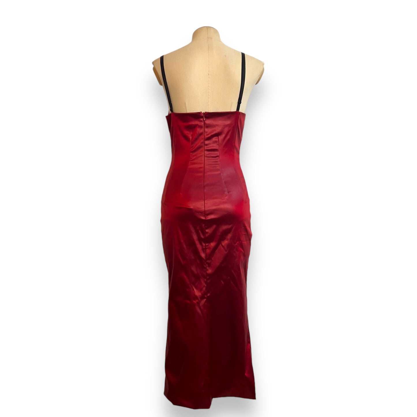 Dolce & Gabbana SS 1999 Wet look/ Vinyl Effect bodycon Dress