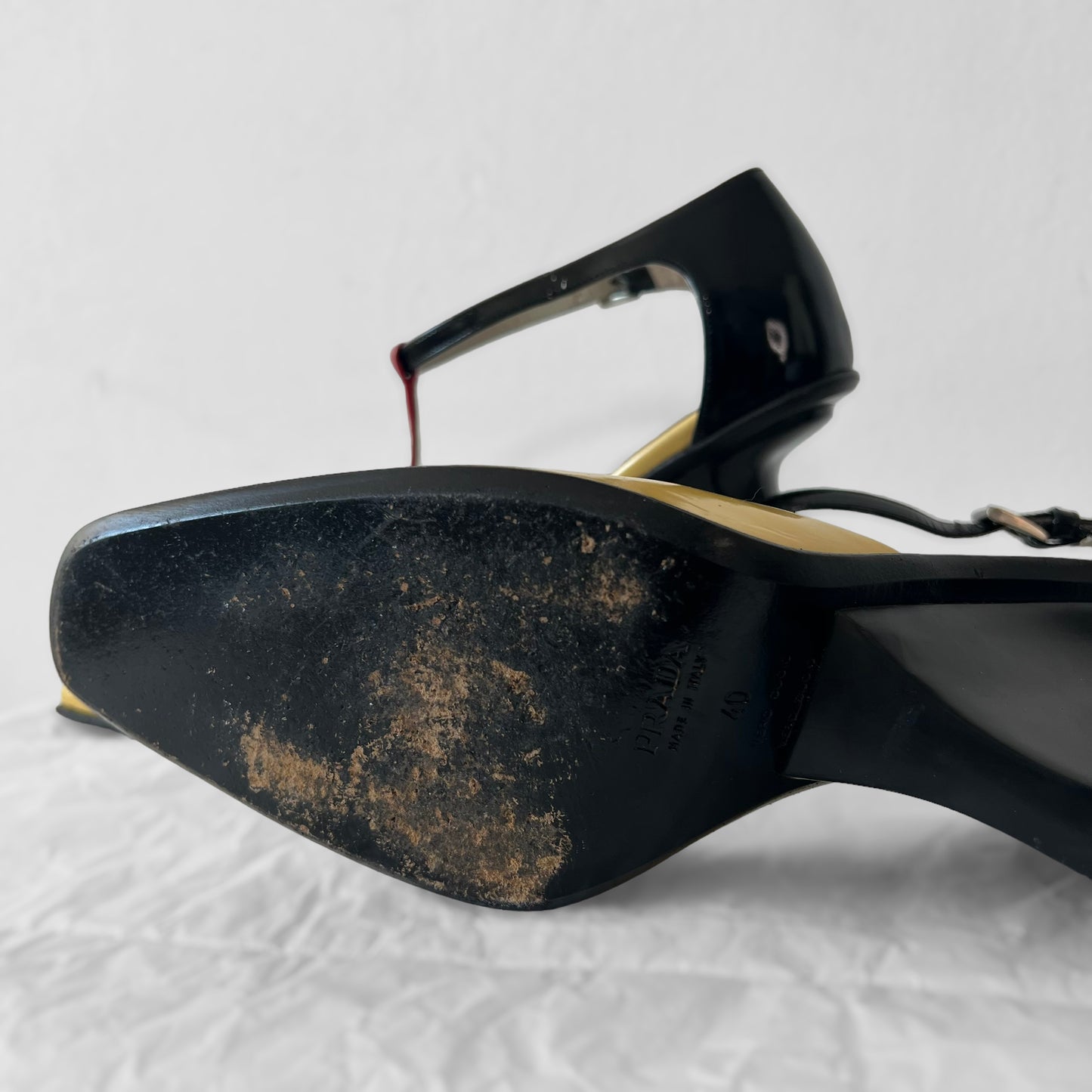 Prada 1998 patent wegded heels (40)