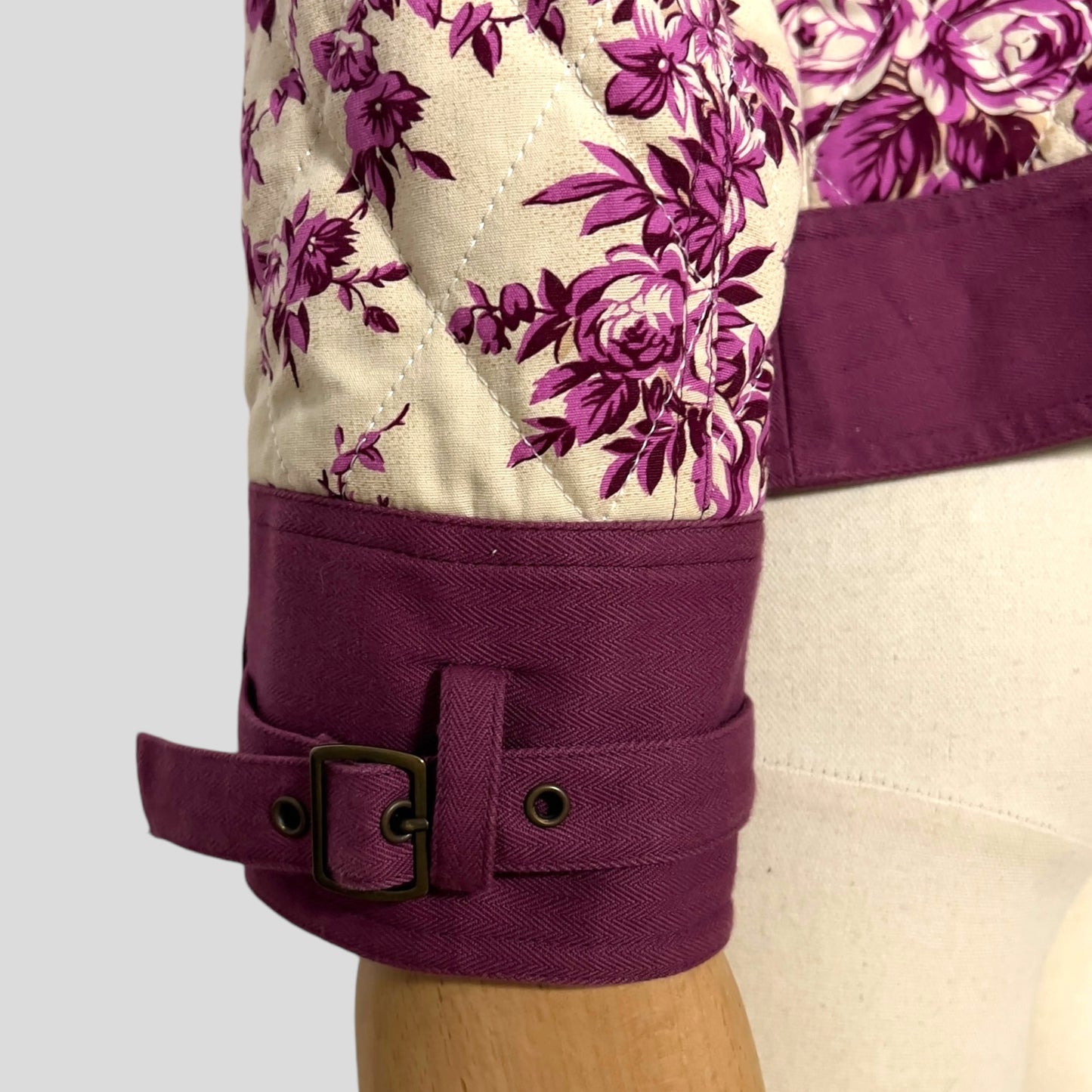 John Galliano Vintage Jacket in Toile de Jouy Print 2004FW