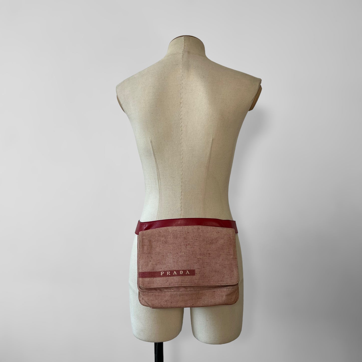 Prada 1999 pink bumbag
