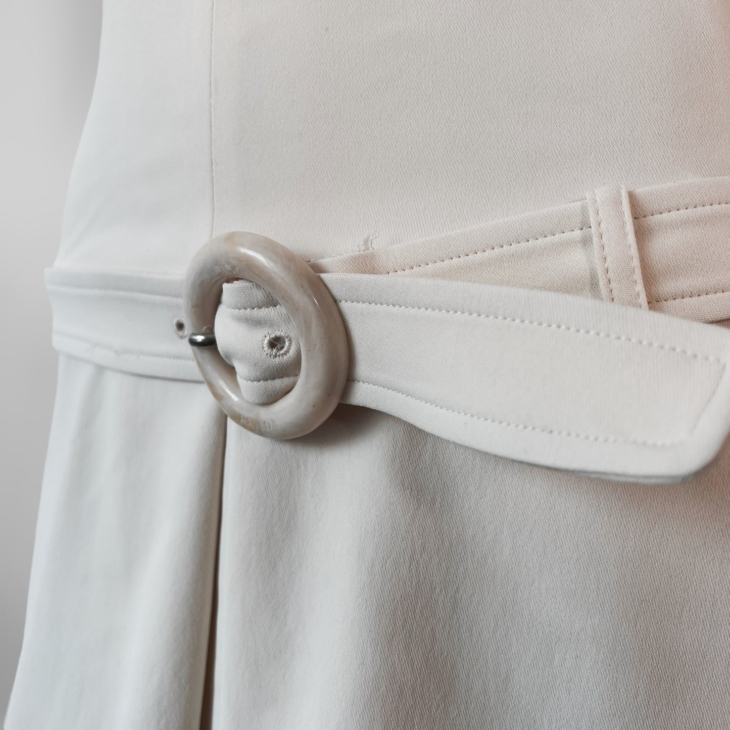 Prada 1996 low back dress with belt