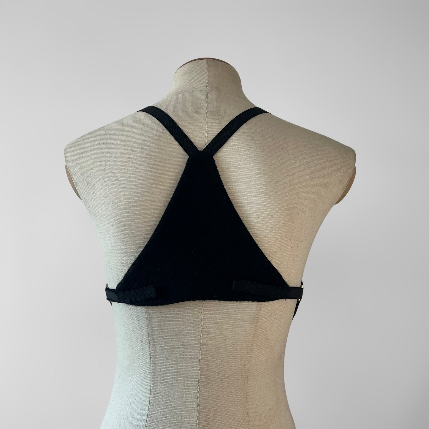 Prada 1999 wool pants + corset set