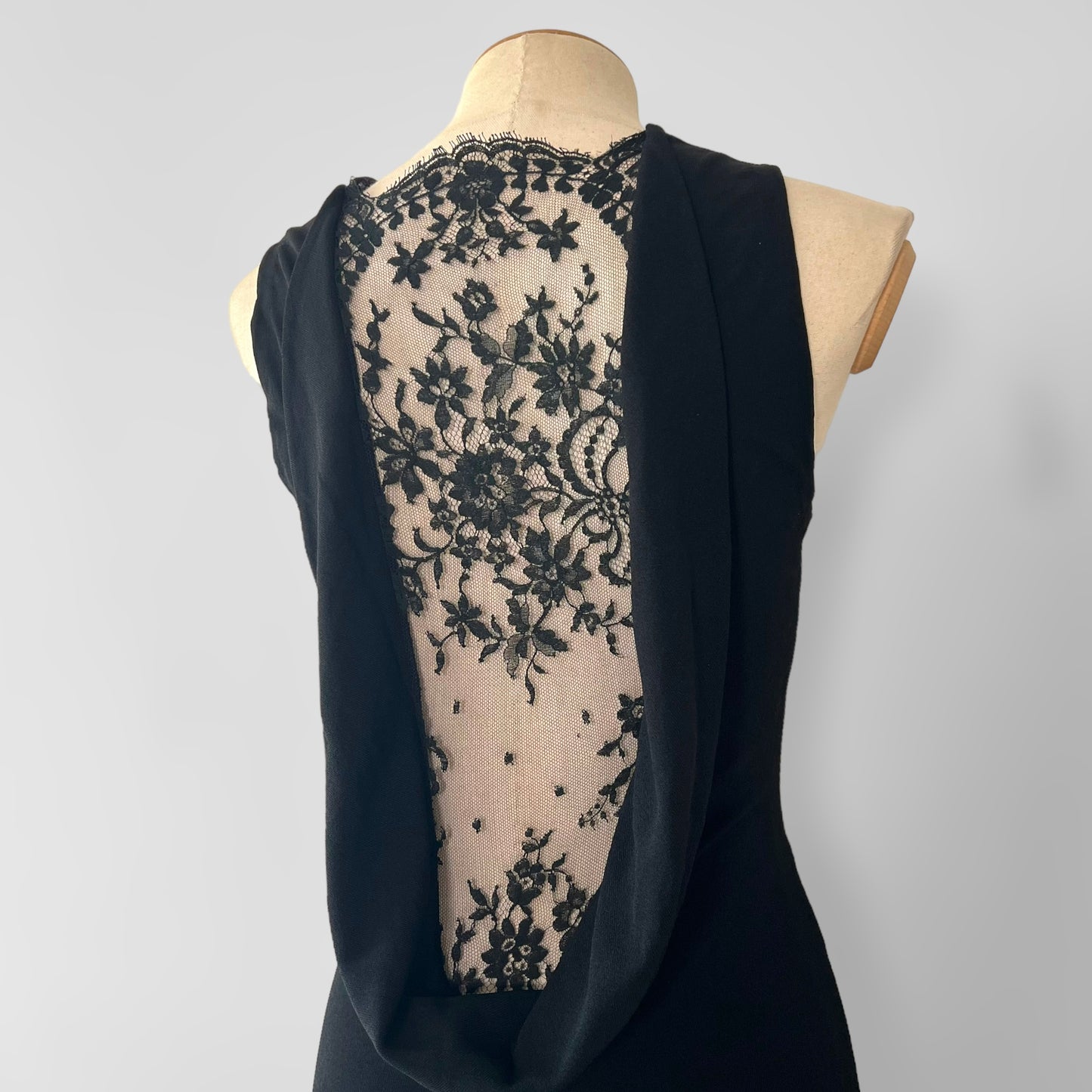 Alexander McQueen lace back dress