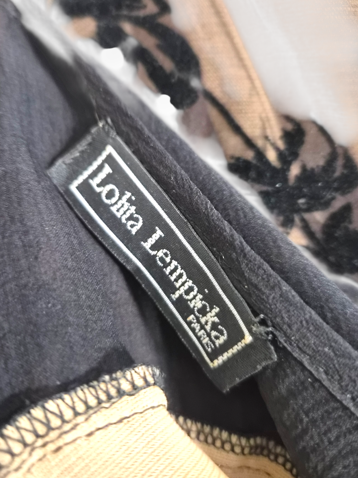 Lolita Lempicka 1998ss runway dress