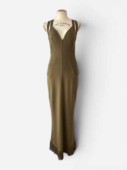 Alaïa 1990 S/S runway Maxi dress