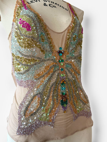 Emanuel Ungaro Spring/Summer 2000 Butterfly Top