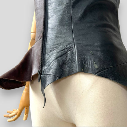 Maison Martin Margiela Corset 2004-2005 FW artisanal boots leather corset