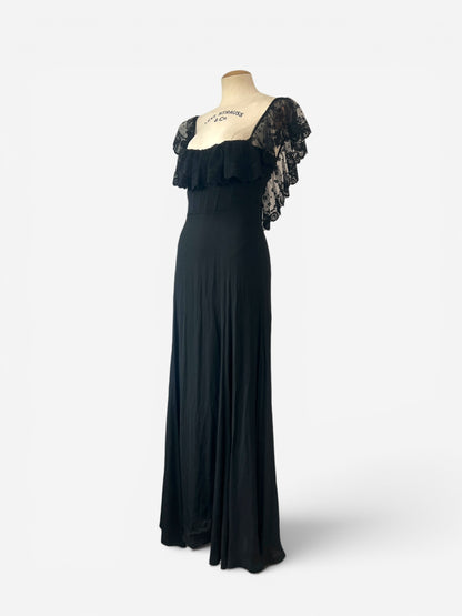 Valentino Lace Back Corset Evening Gown, circa Spring/Summer 2004