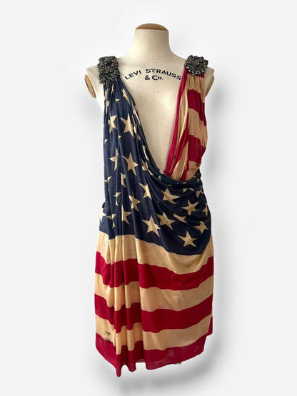 Dsquared² Flag Wrap Dress – Spring/Summer 2013