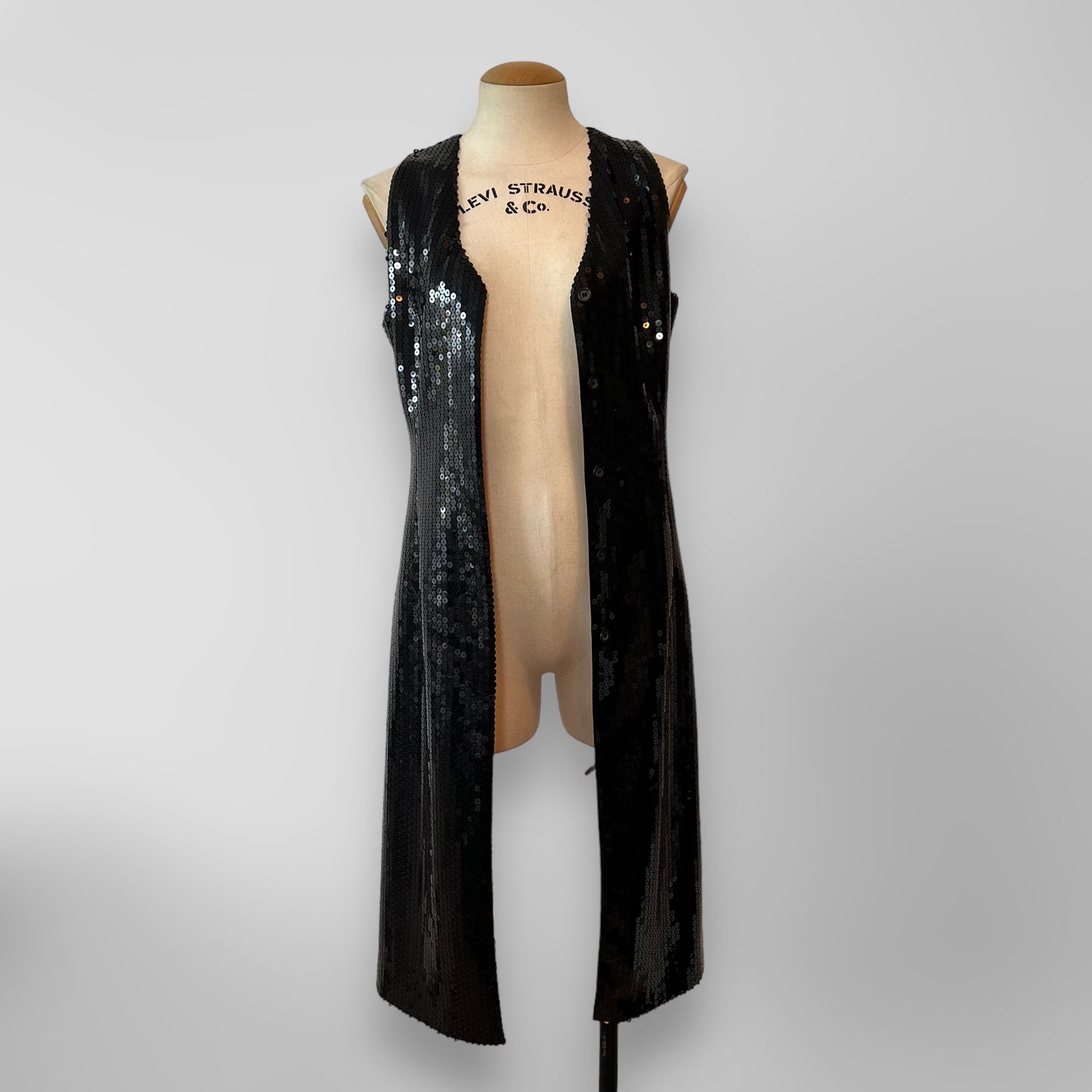 Alexander McQueen 1998 ￼’Joan’ sequin vest