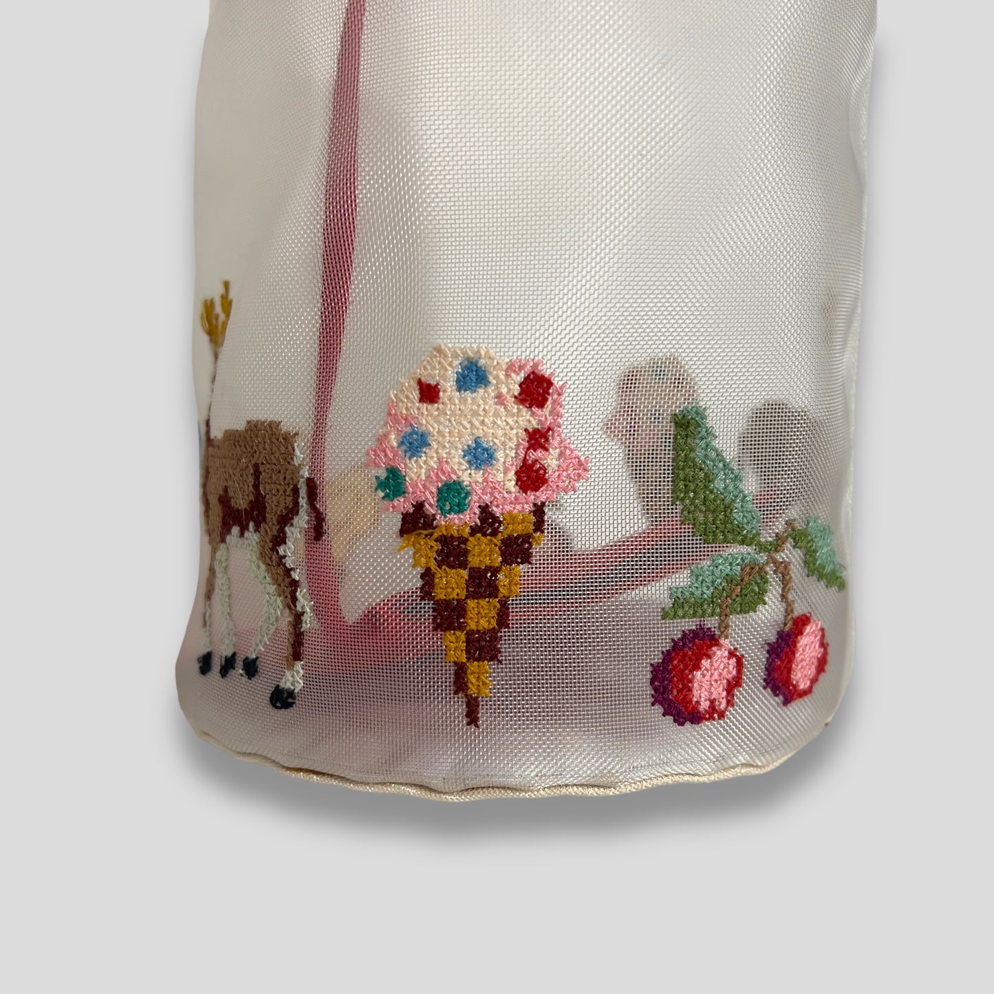 Miu Miu 1998 embroidery bag