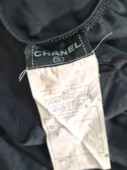 Chanel, front tie midi dress, Cruise 1996