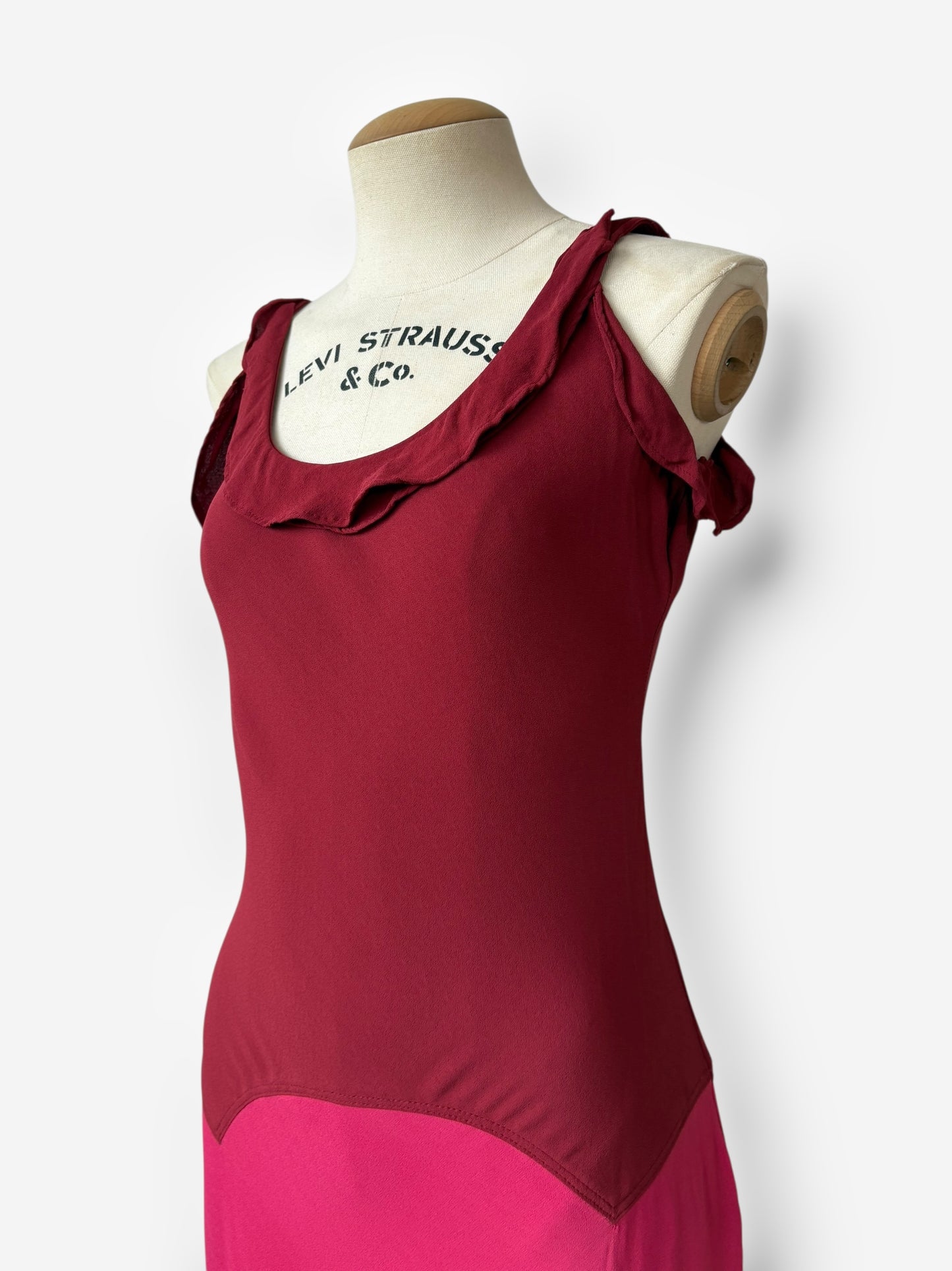 Yves Saint Laurent by Tom Ford Asymmetrical Dress, 2004 Spring / Summer