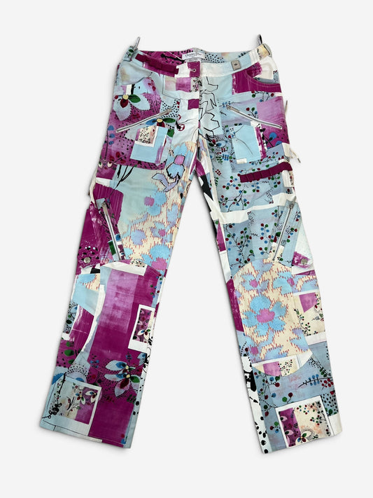 Christian Dior by John Galliano Spring/Summer 2003 tie up pants