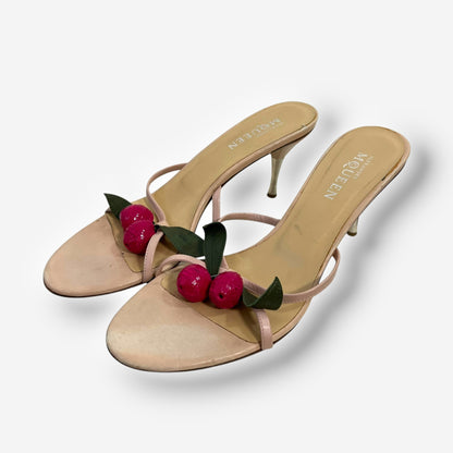 Alexander McQueen, Cherry Embellished Kitten Heels, Spring/Summer 2003