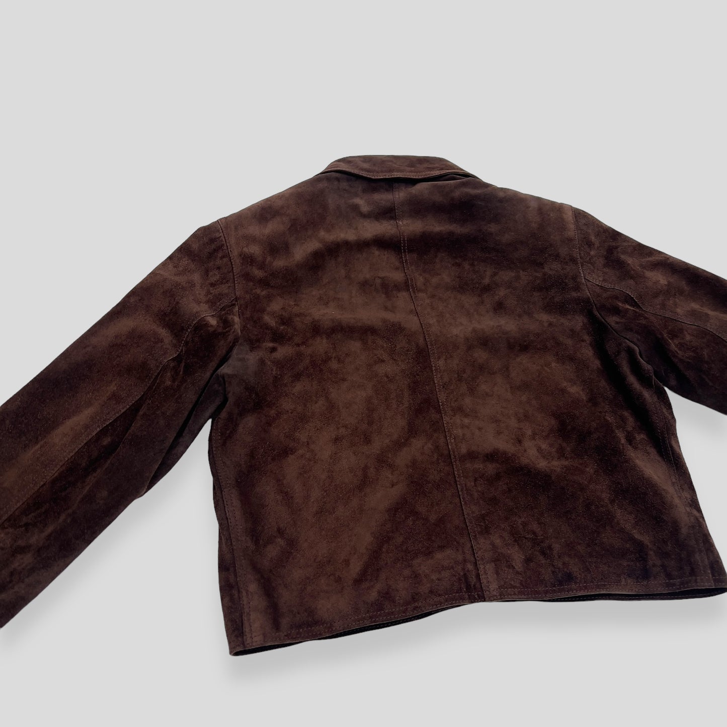 Miu Miu C1994 suede jacket, wooden buttons