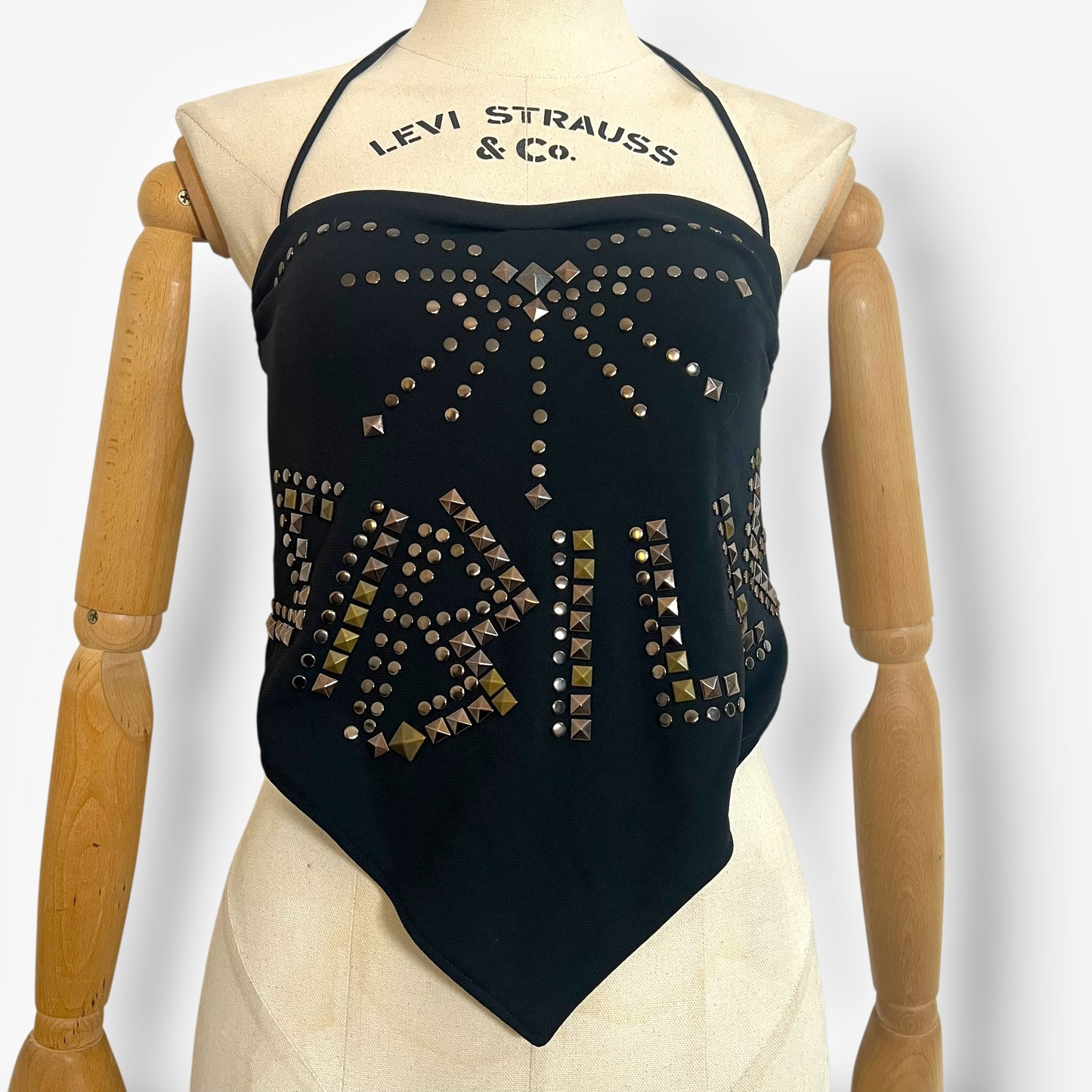 Dolce & Gabbana, Studded Scarf-Style Top, Spring/Summer 2003