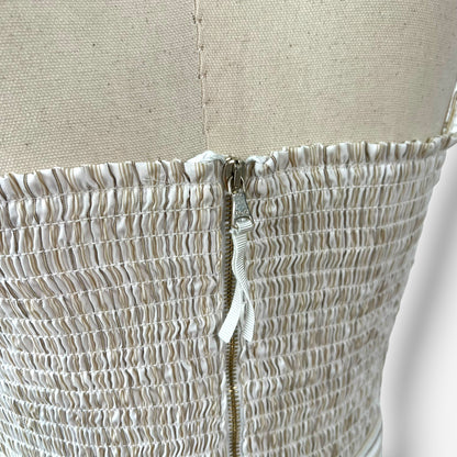 D&G, Striped Cotton Midi Dress, Mid to Late 2000s