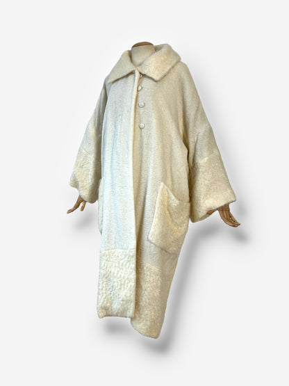 Dior by John Galliano 1999 Mohair and wool Fall Winter coat