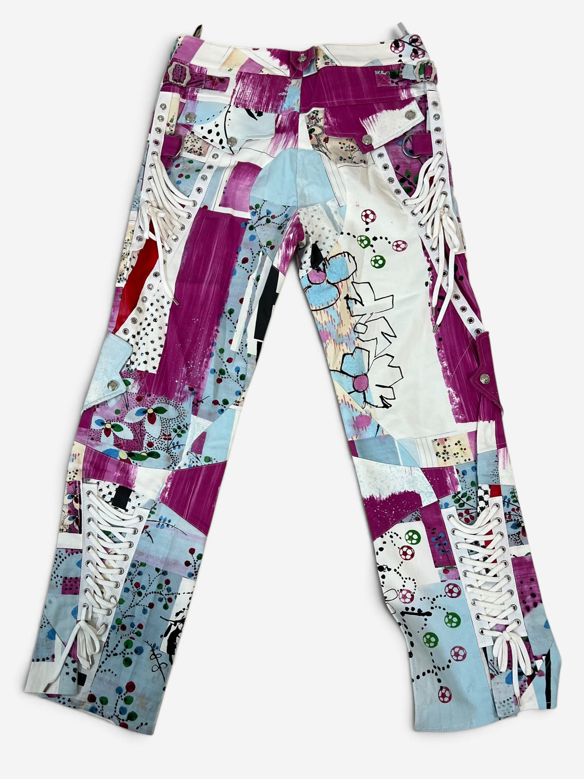 Christian Dior by John Galliano Spring/Summer 2003 tie up pants
