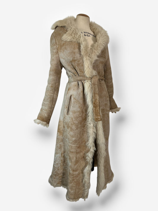 Vintage Gucci Shearling Long Coat