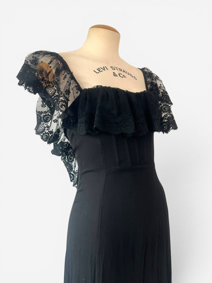 Valentino Lace Back Corset Evening Gown, circa Spring/Summer 2004