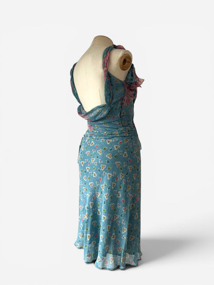 Christian Dior by John Galliano 2003 S/S silk ensemble