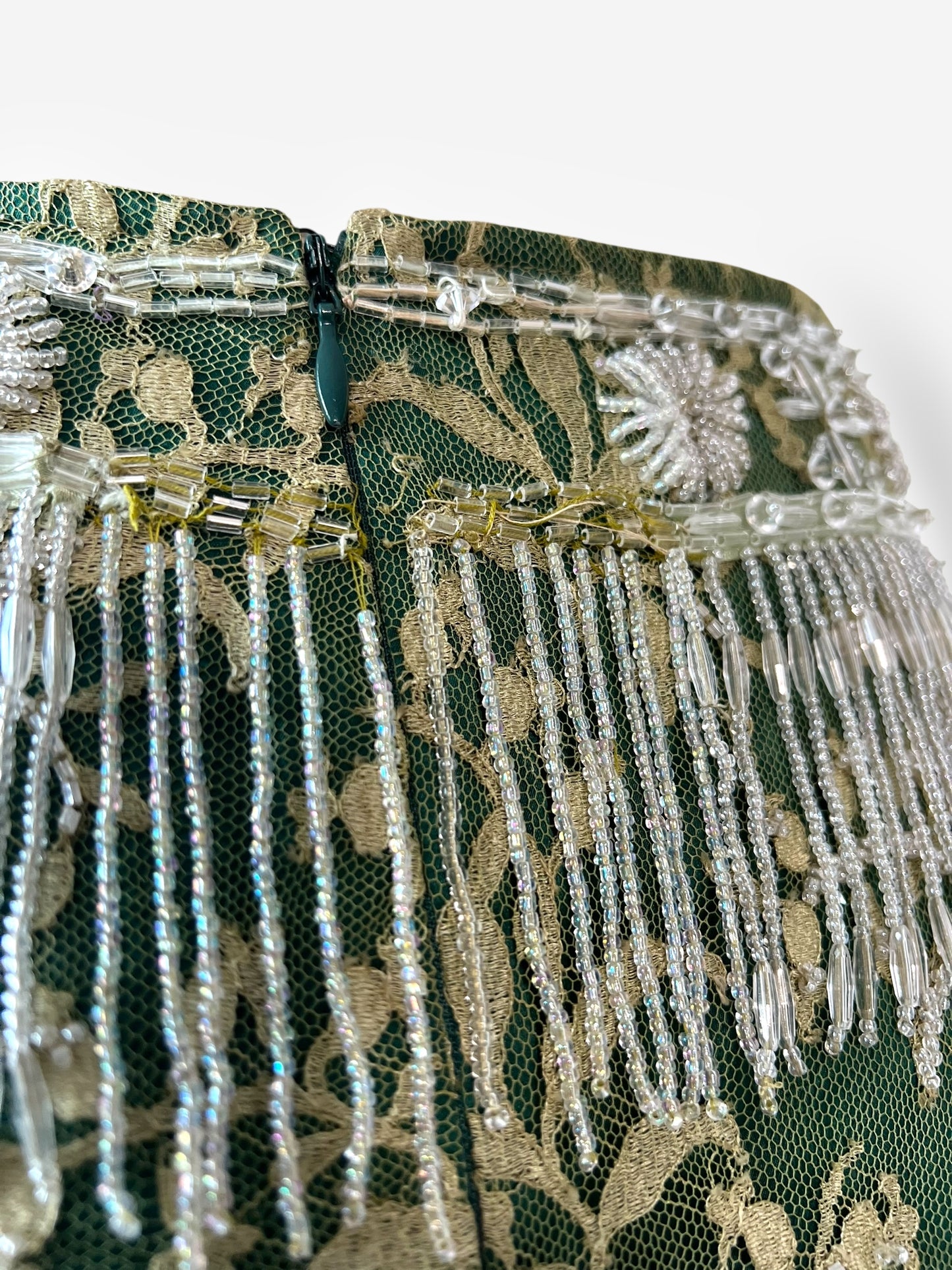 Dolce & Gabbana 1990s Couture Hand-Embroidered Skirt, Circa 1999
