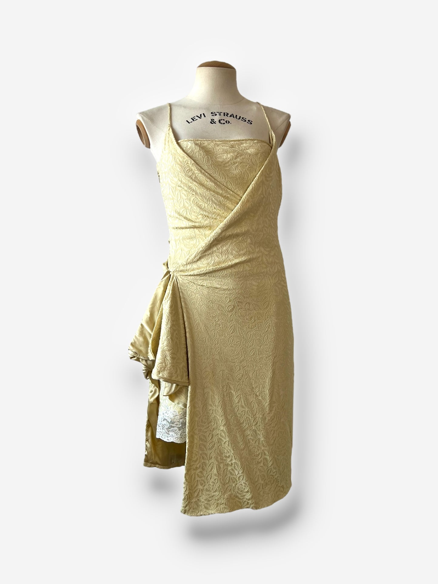 Christian Dior by John Galliano, Autumn/Winter 1998, Silk Brocade Rose Dress