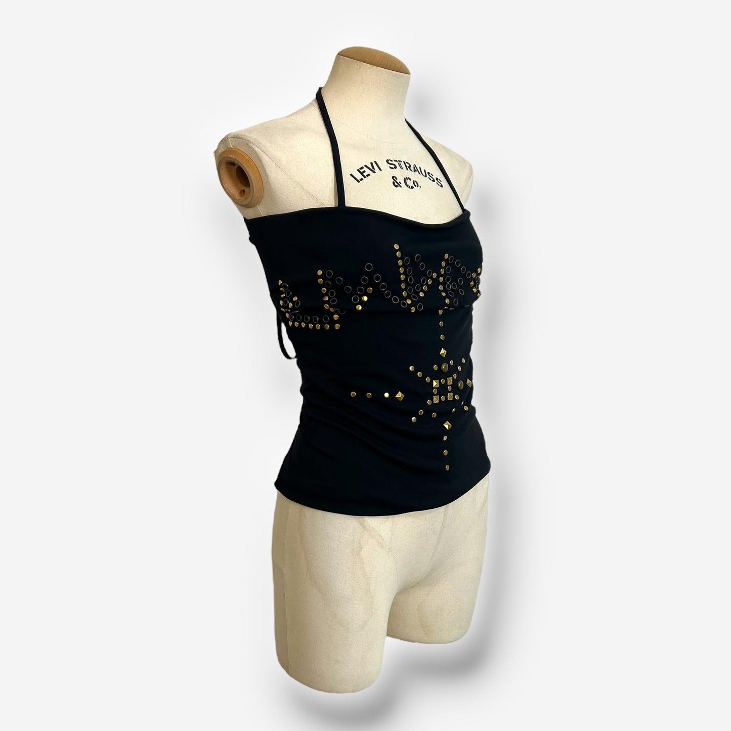 D&G Studded Lace-Up Halter Top – Spring/Summer 2003
