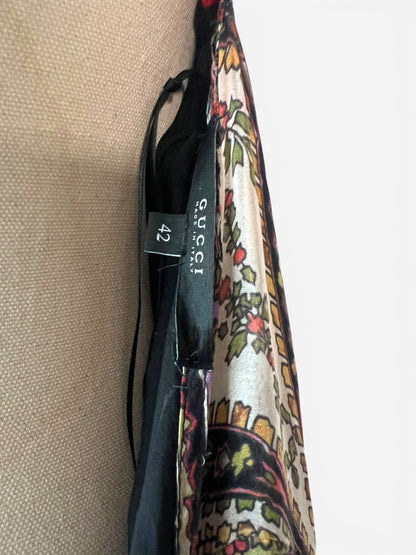 Gucci Halter Bandana Print Silk Gown, Spring Summer 2007