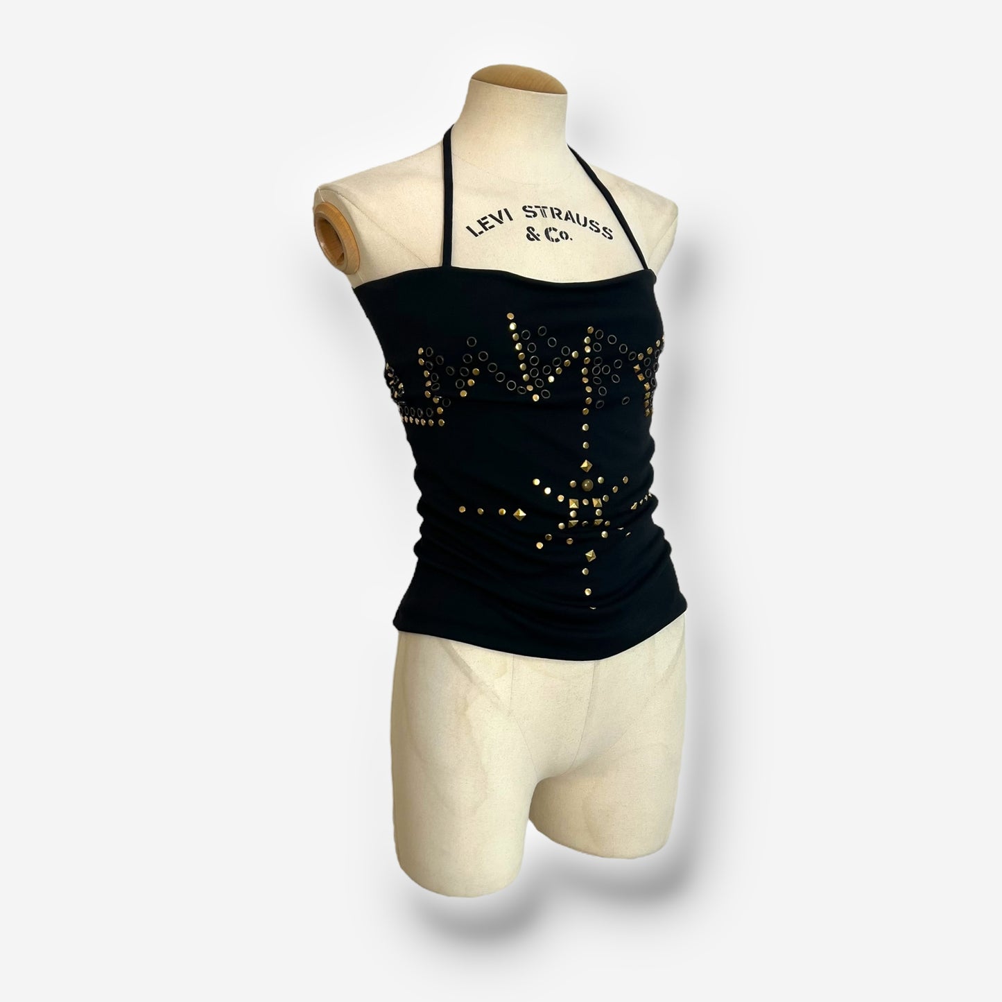 D&G Studded Lace-Up Halter Top – Spring/Summer 2003