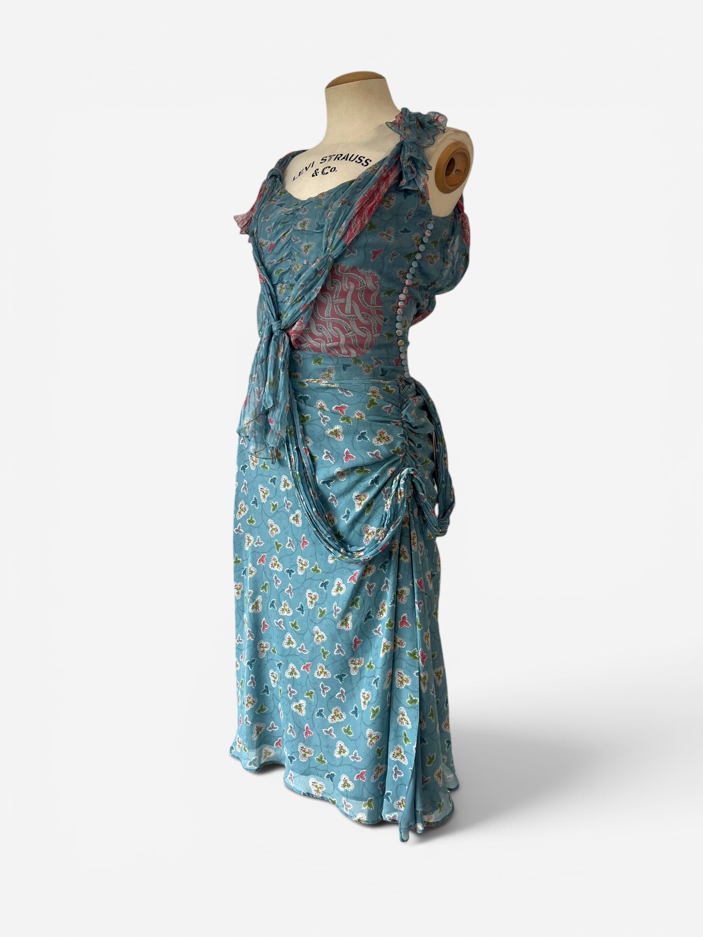 Christian Dior by John Galliano 2003 S/S silk ensemble