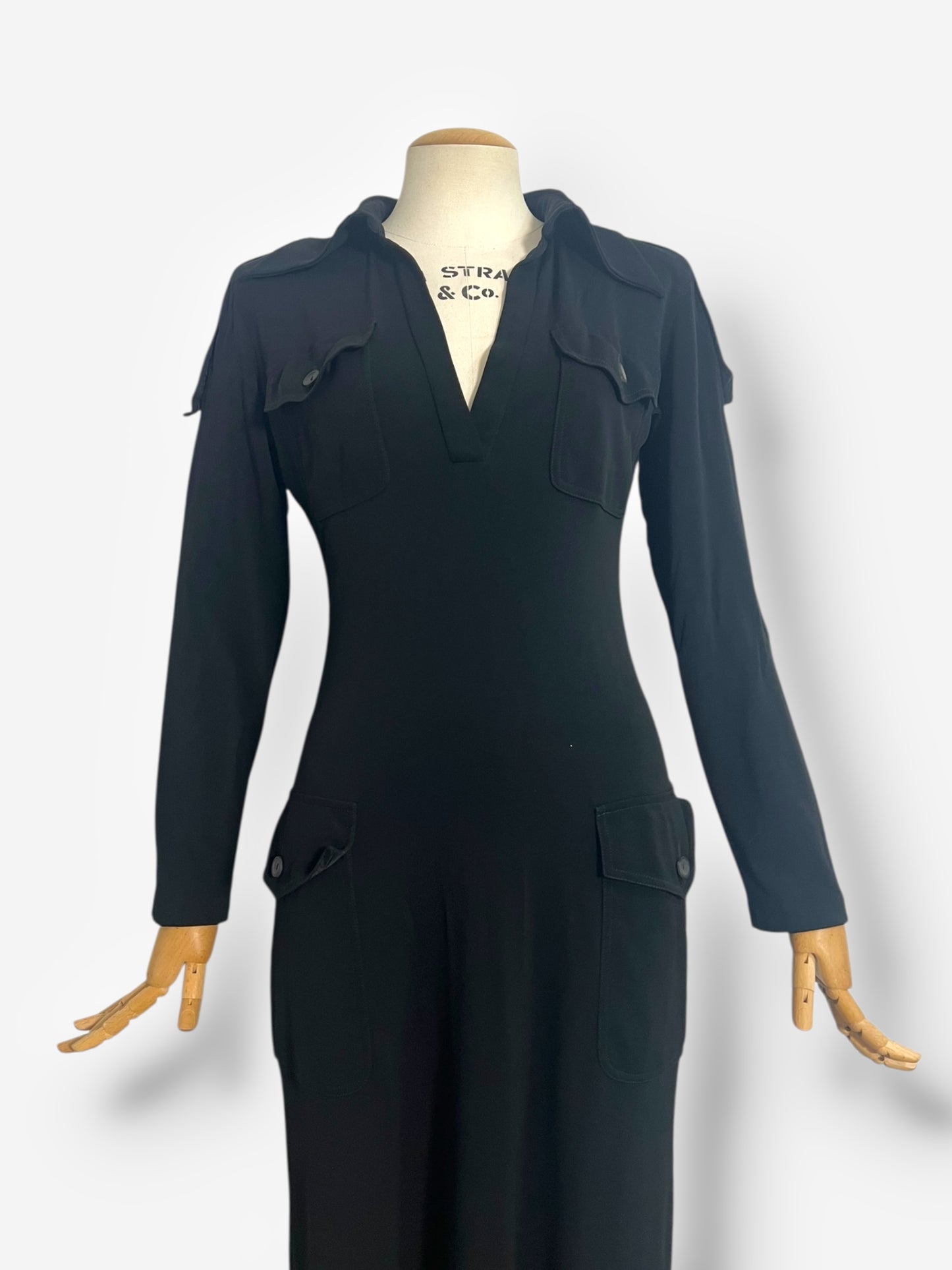 Gucci by Tom Ford 1996 Cargo Pocket Bodycon Gown