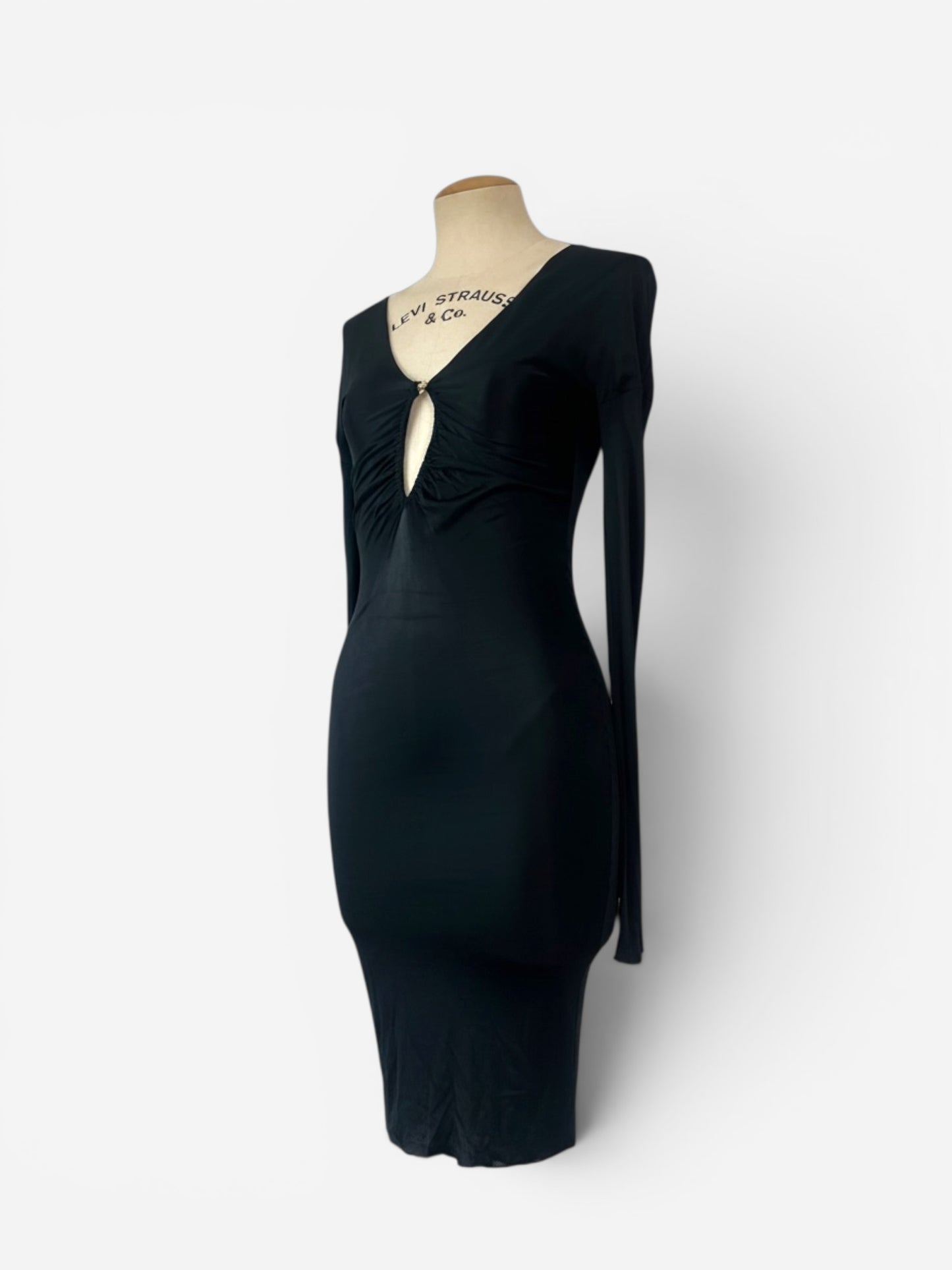 Gucci by Tom Ford F/W 2003 Long Sleeve Bodycon Dress