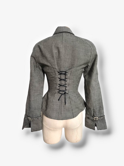 90s vintage Thierry Mugler corset blazer