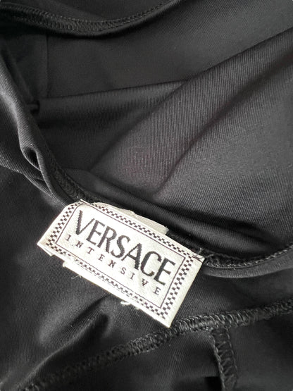 Versace Intensive Mini Medusa Logo Mini Dress, Late 1990s