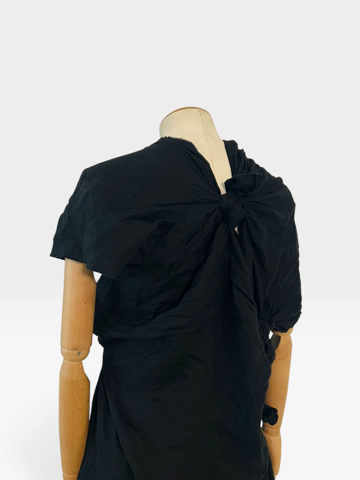 Comme Des Garçons 2003 S/S wool knotted dress