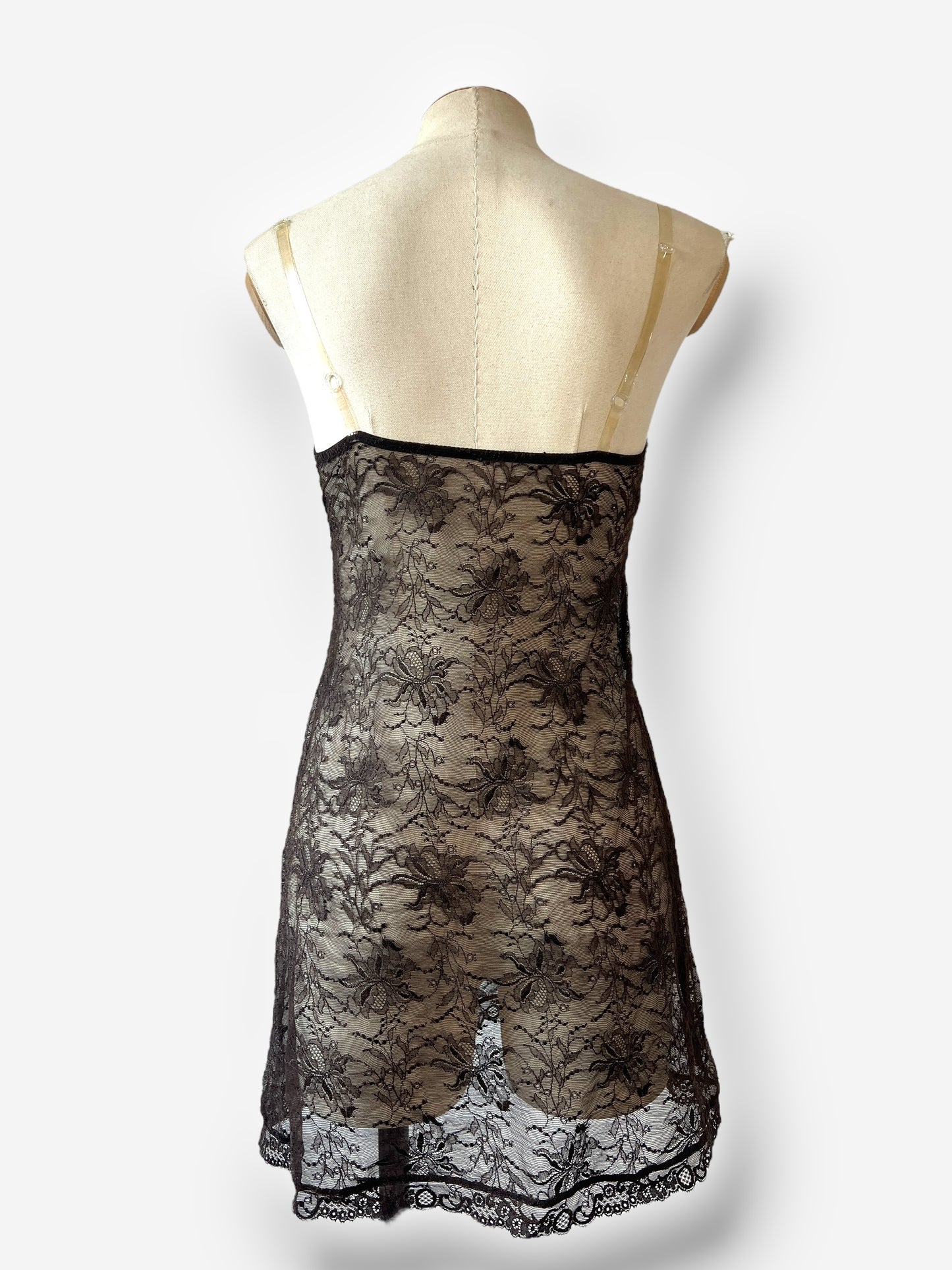 Dior By John Galliano lace mini dress