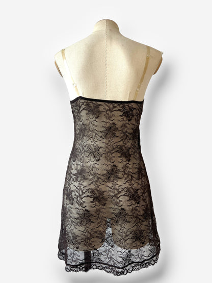 Dior By John Galliano lace mini dress