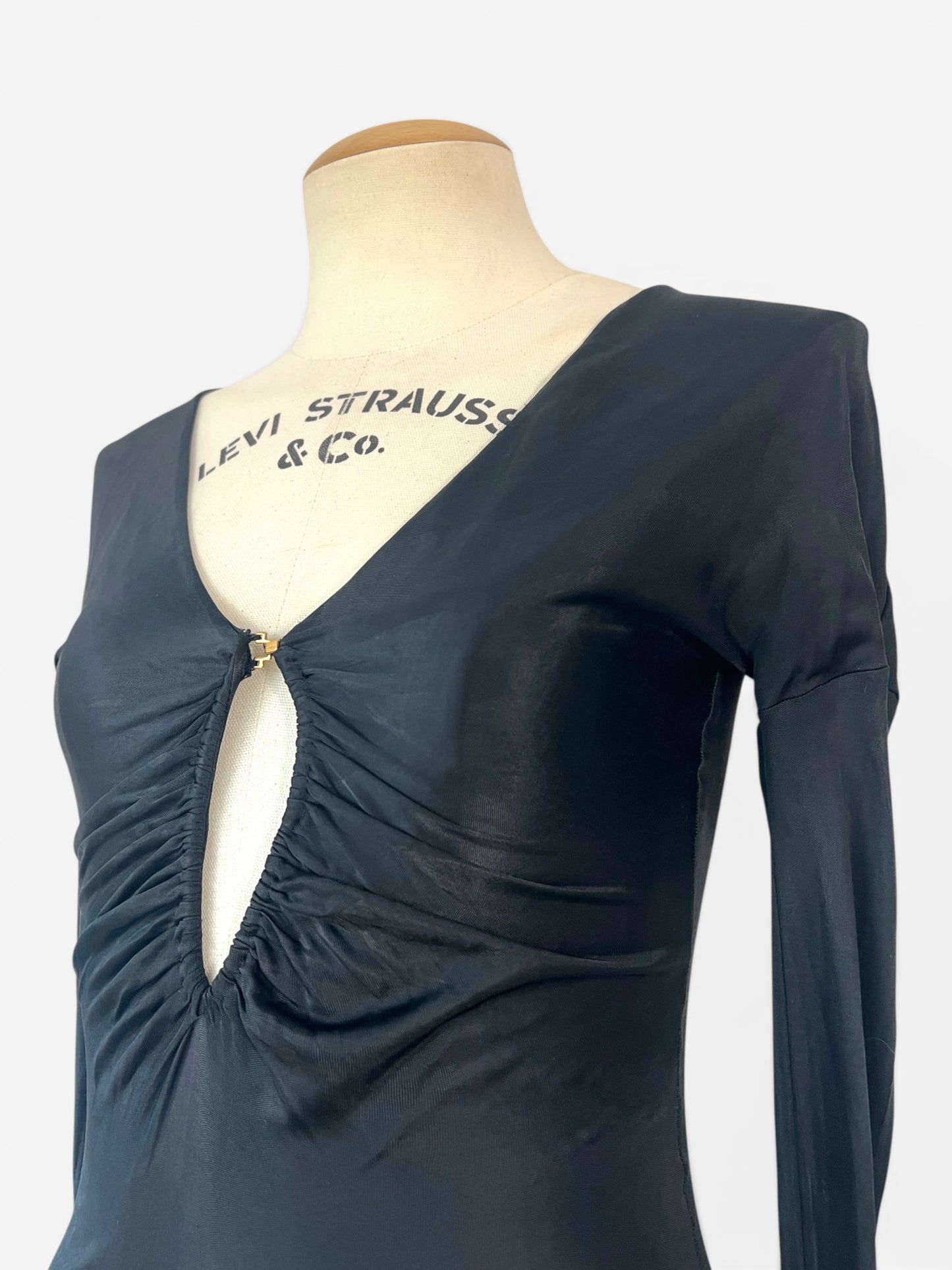 Gucci by Tom Ford F/W 2003 Long Sleeve Bodycon Dress