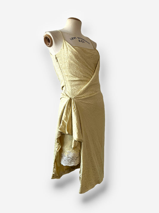 Christian Dior by John Galliano, Autumn/Winter 1998, Silk Brocade Rose Dress