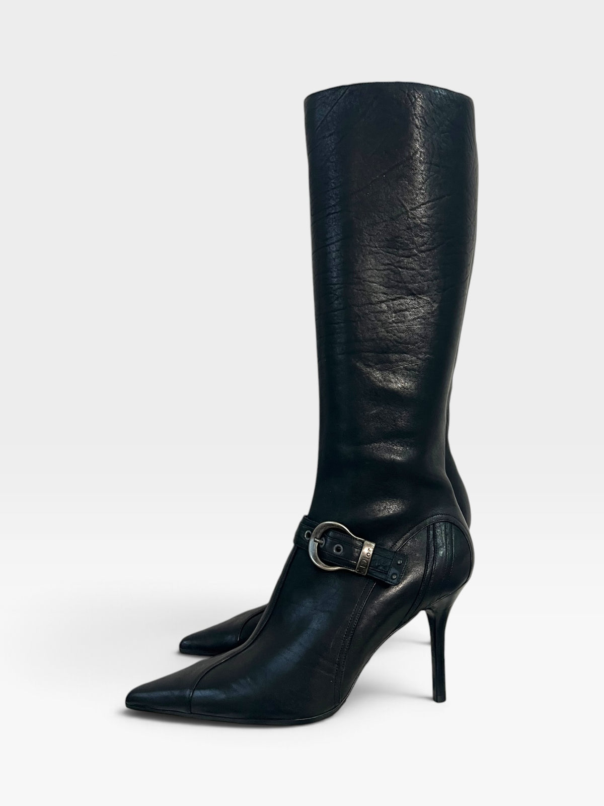Vintage Dior by John Galliano 2007 Leather Boots