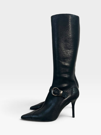 Vintage Dior by John Galliano 2007 Leather Boots